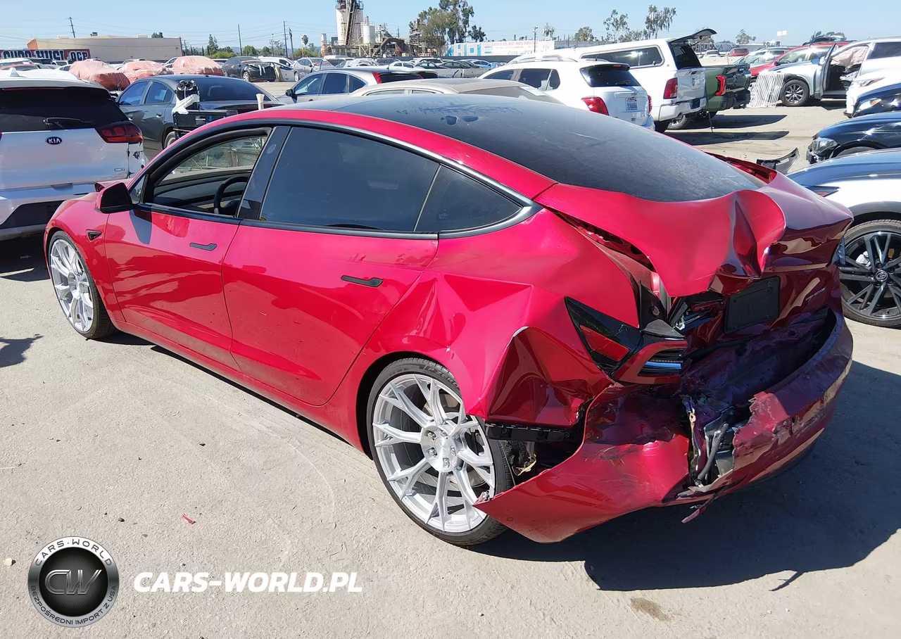 2021 Tesla Model 3 Long Range Dual Motor All-Wheel Drive VIN:5YJ3E1EB5MF085441 - 3