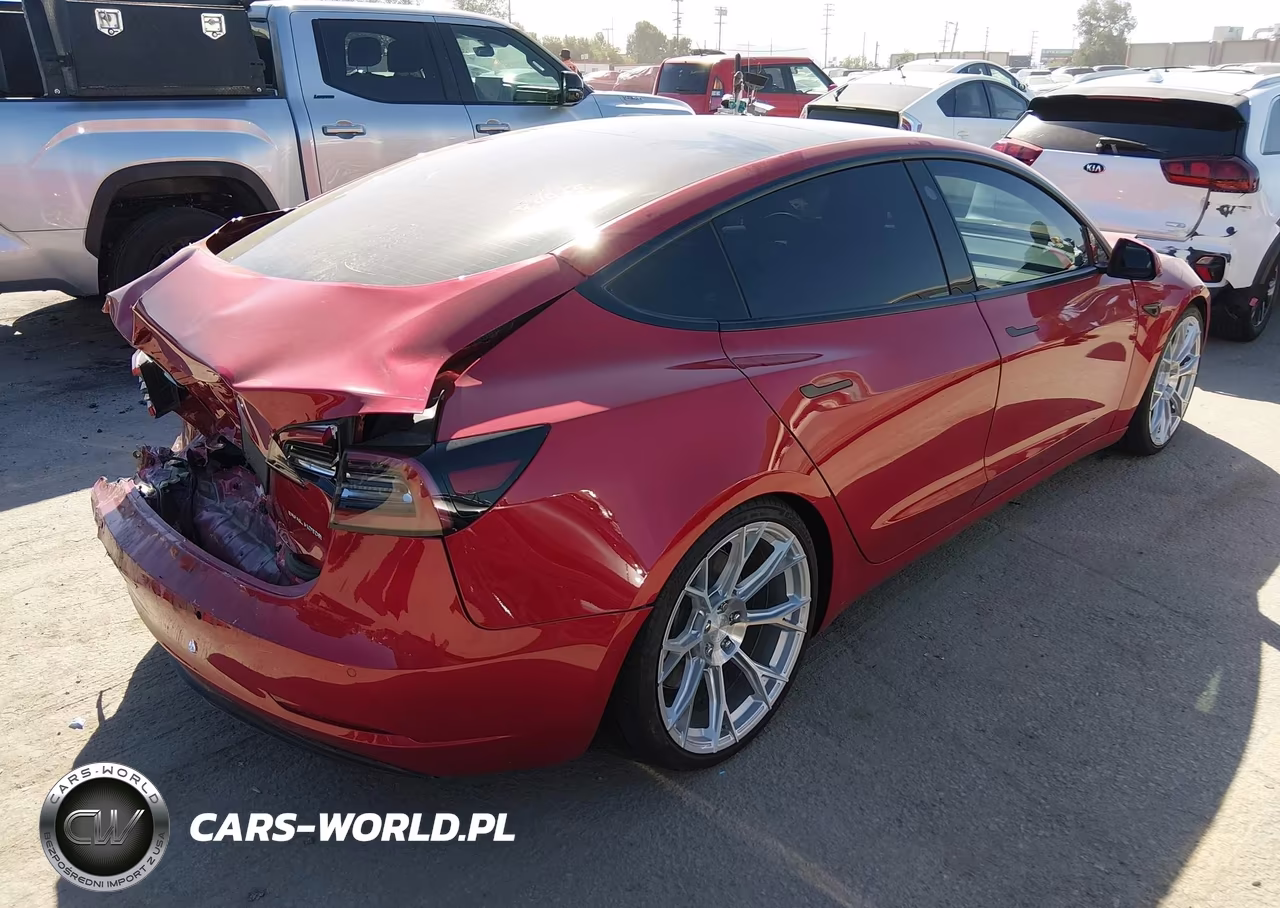 2021 Tesla Model 3 Long Range Dual Motor All-Wheel Drive VIN:5YJ3E1EB5MF085441 - 4