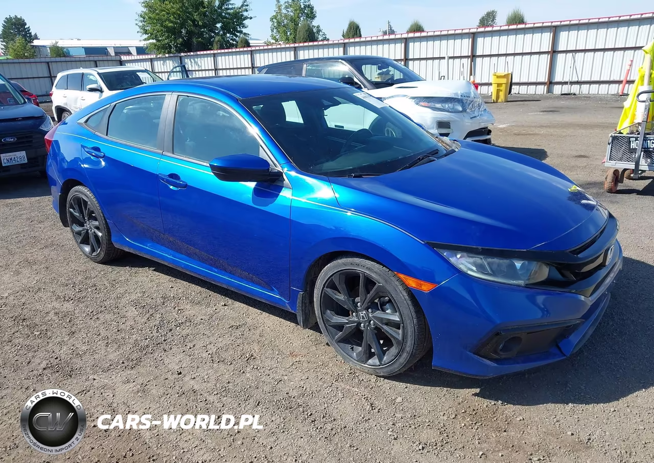 2019 Honda Civic Sport VIN:19XFC2F85KE029711 - 1