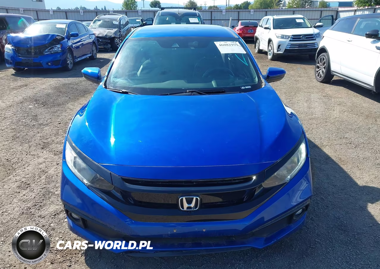 2019 Honda Civic Sport VIN:19XFC2F85KE029711 - 12
