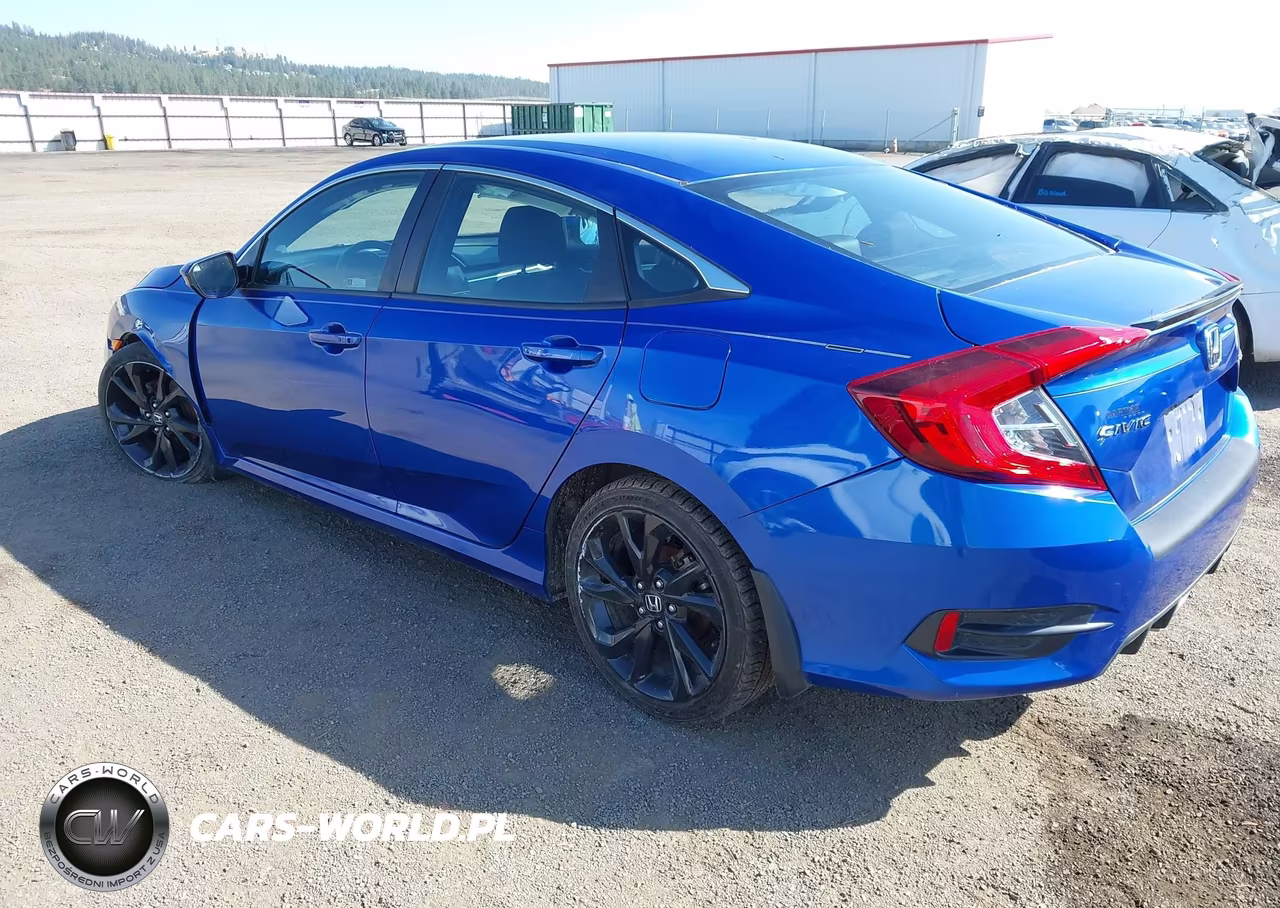 2019 Honda Civic Sport VIN:19XFC2F85KE029711 - 3