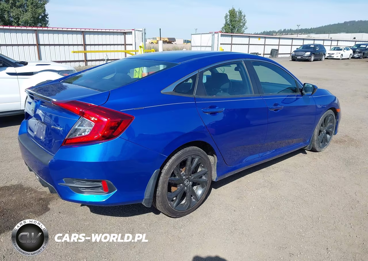 2019 Honda Civic Sport VIN:19XFC2F85KE029711 - 4