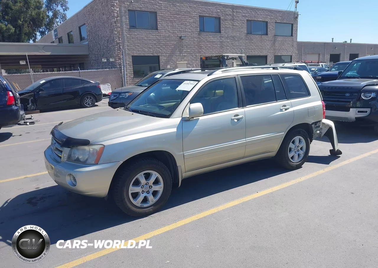 2002 Toyota Highlander V6 VIN:JTEGF21A520031498 - 2