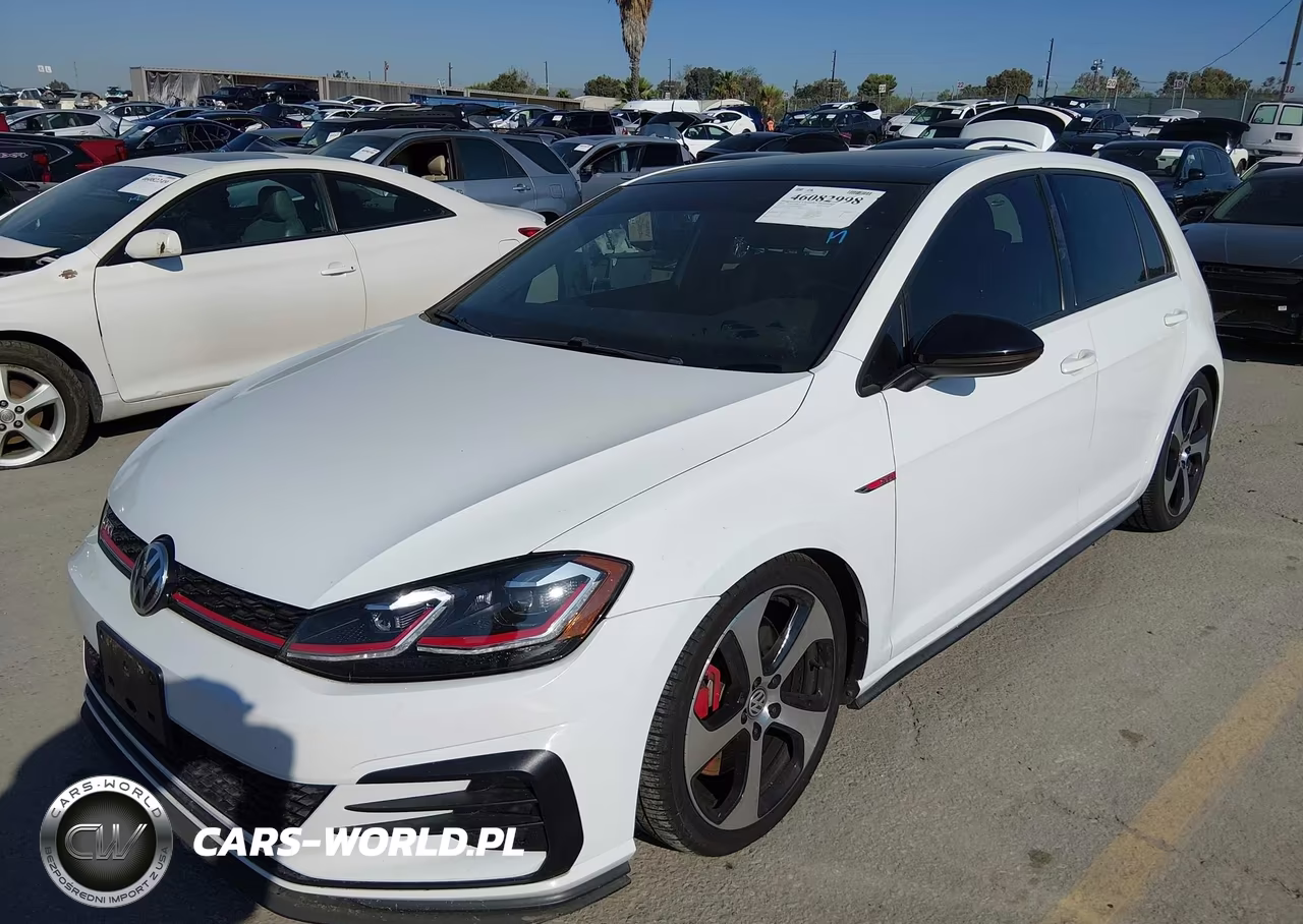 2019 Volkswagen Golf Gti VIN:3VW6T7AU4KM000396 - 2