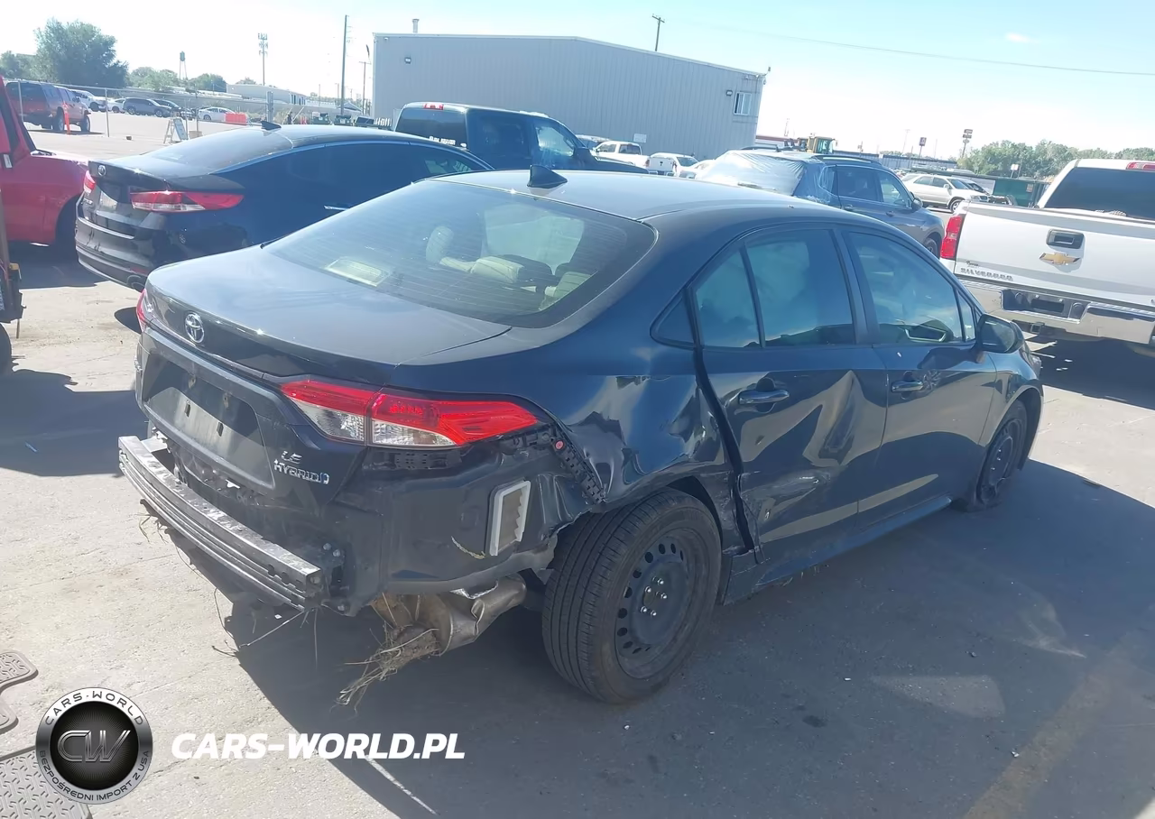 2023 Toyota Corolla Hybrid Le VIN:JTDBCMFE0P3020199 - 4