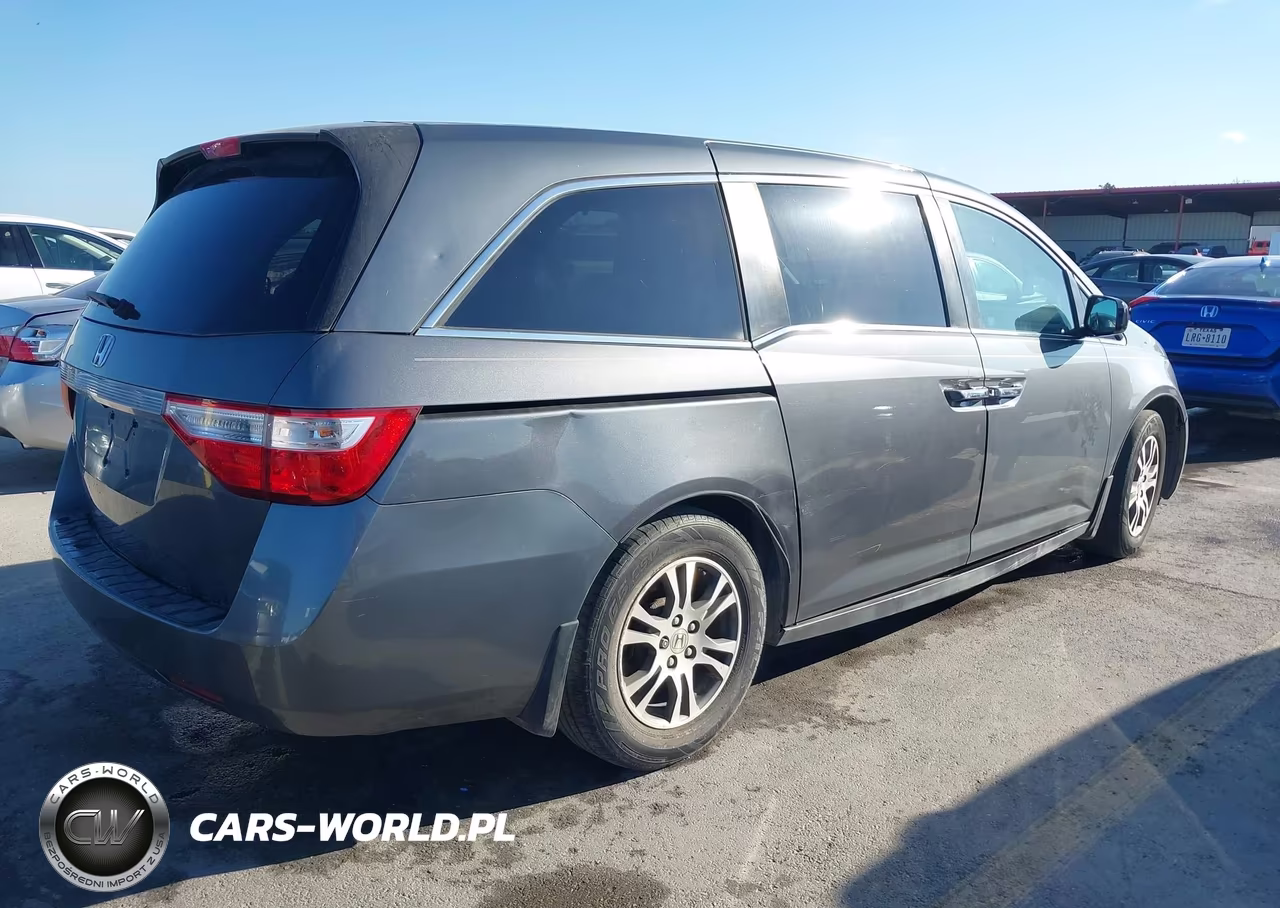 2012 Honda Odyssey Ex-L VIN:5FNRL5H62CB096062 - 4