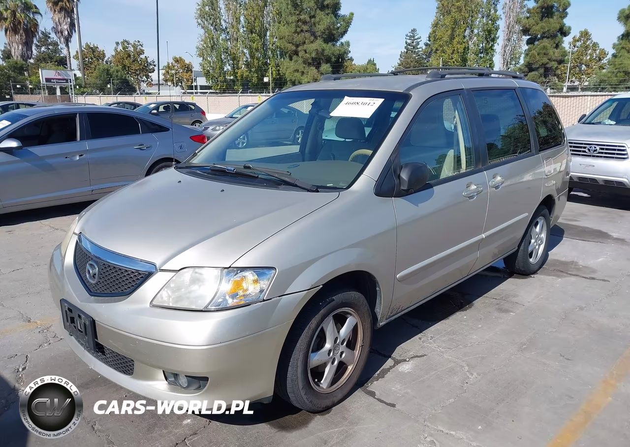 2002 Mazda Mpv Es-Lx VIN:JM3LW28A420330450 - 2