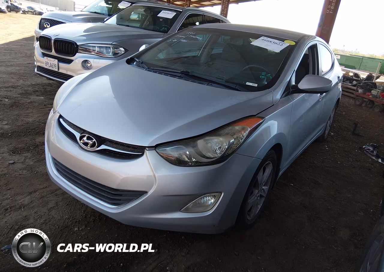 2013 Hyundai Elantra Gls VIN:5NPDH4AE2DH220695 - 2