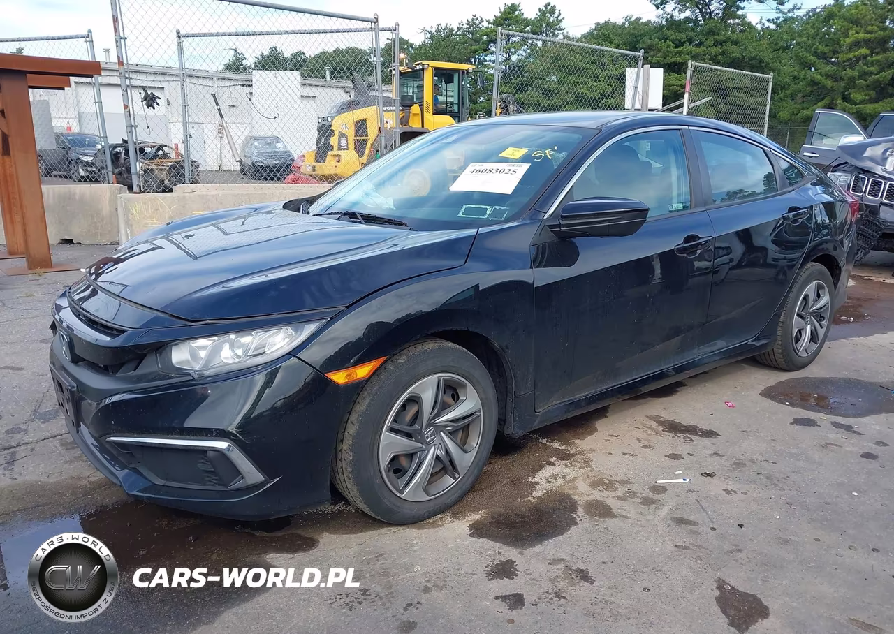 2019 Honda Civic Lx VIN:2HGFC2F69KH538544 - 2