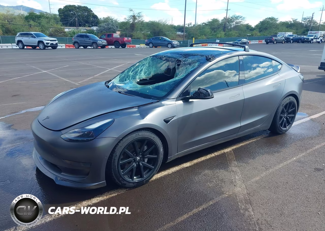 2021 Tesla Model 3 Standard Range Plus Rear-Wheel Drive VIN:5YJ3E1EA3MF052221 - 2