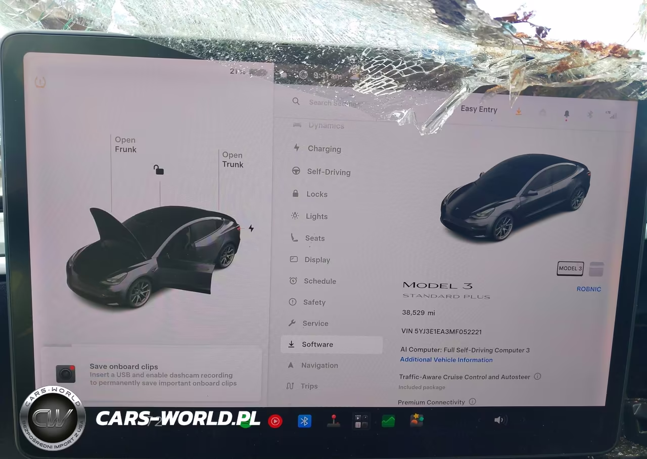 2021 Tesla Model 3 Standard Range Plus Rear-Wheel Drive VIN:5YJ3E1EA3MF052221 - 7