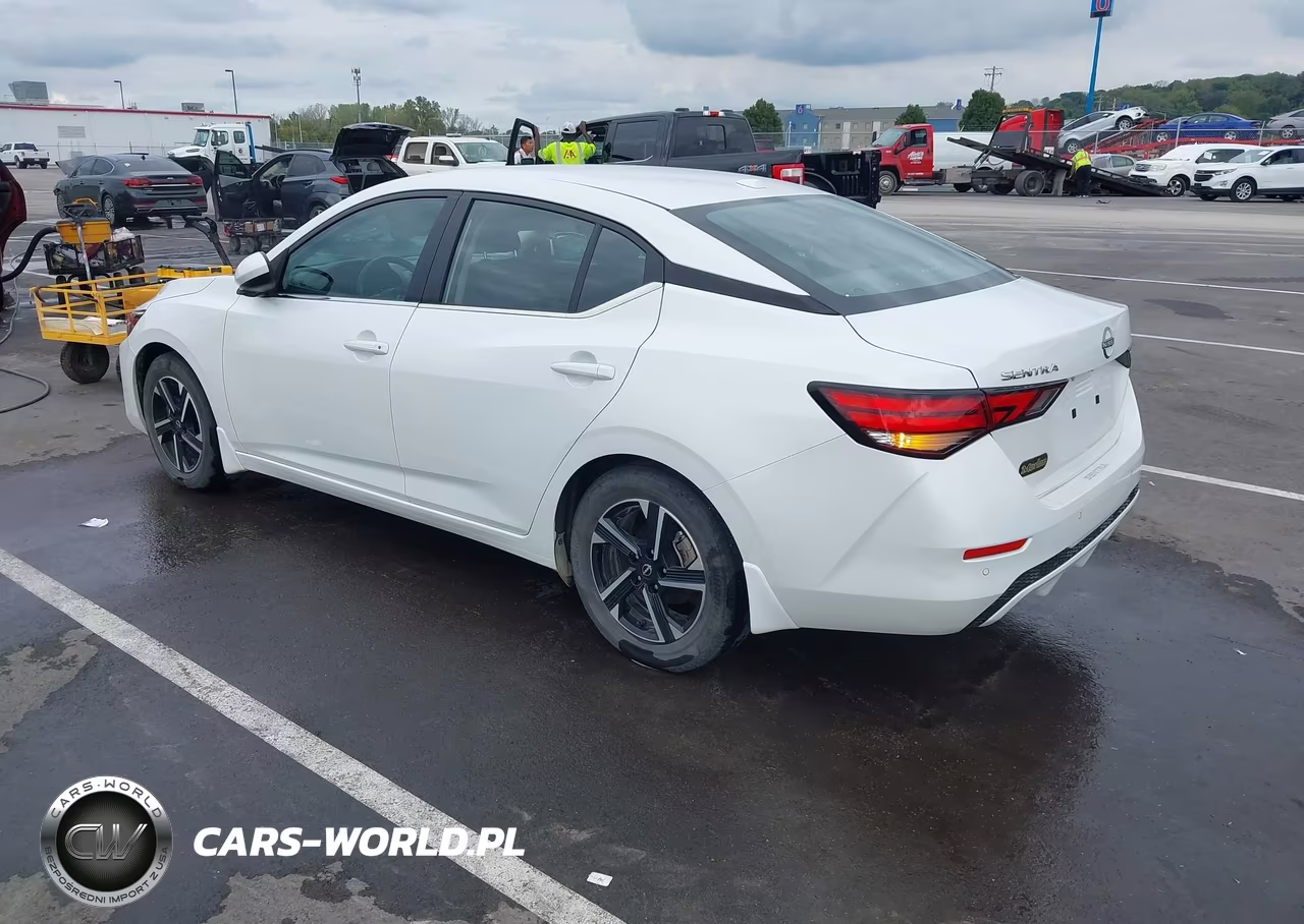 2024 Nissan Sentra Sv Xtronic Cvt VIN:3N1AB8CV5RY345910 - 3