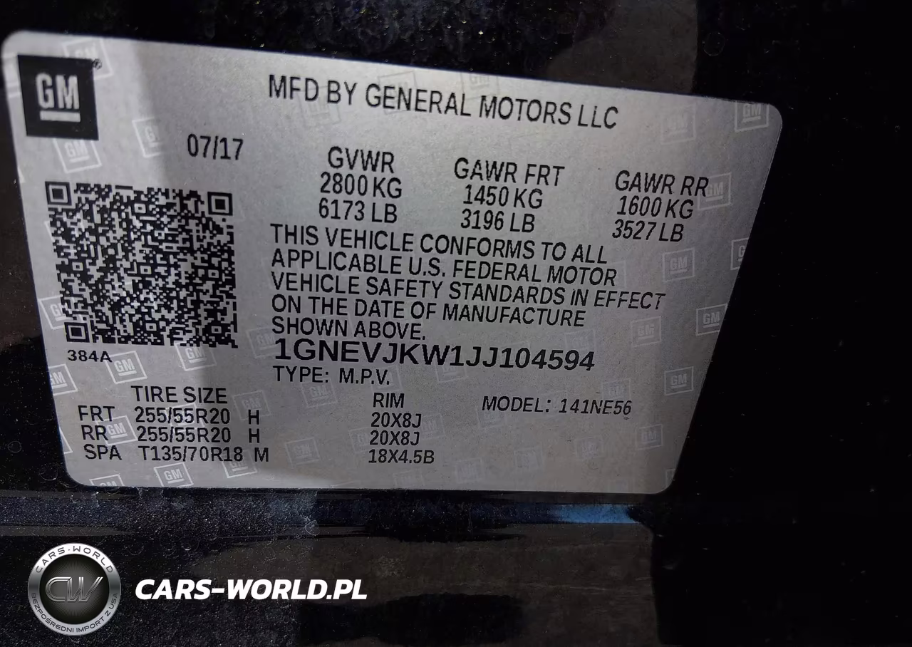2018 Chevrolet Traverse Premier VIN:1GNEVJKW1JJ104594 - 9