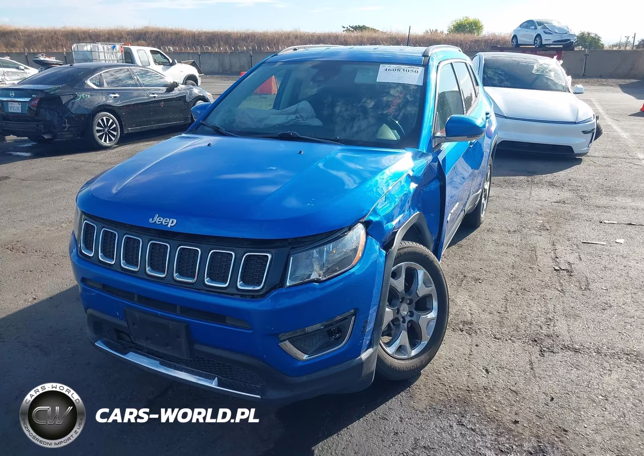 2021 Jeep Compass Limited 4X4 VIN:3C4NJDCB4MT602853 - 2