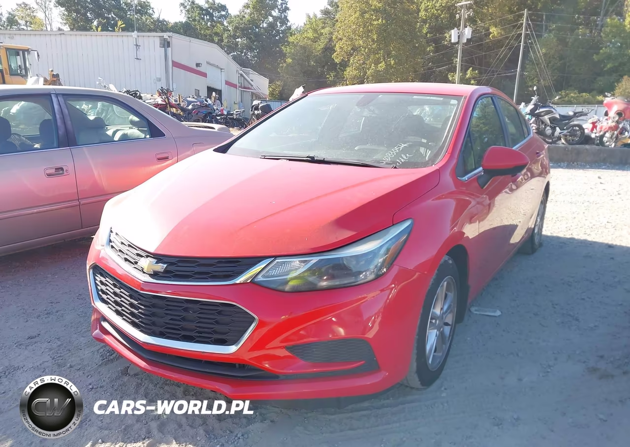 2017 Chevrolet Cruze Lt Auto VIN:1G1BH5SE7H7242853 - 2