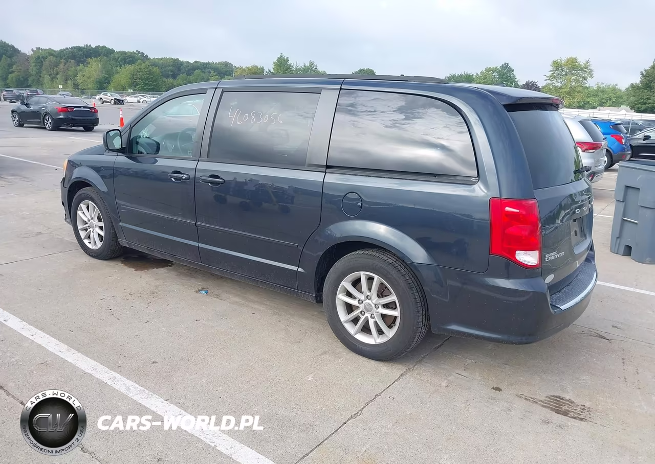 2014 Dodge Grand Caravan Sxt VIN:2C4RDGCG9ER176989 - 3