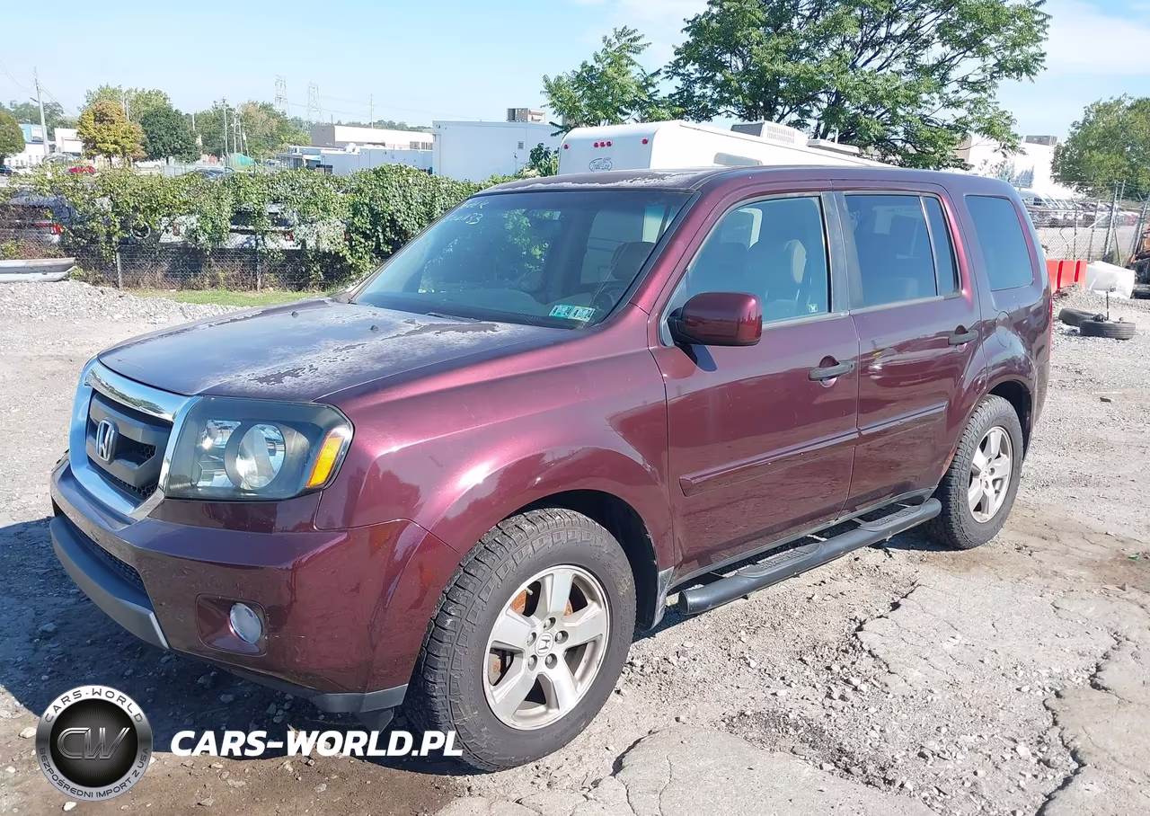 2010 Honda Pilot Ex-L VIN:5FNYF4H5XAB020641 - 2