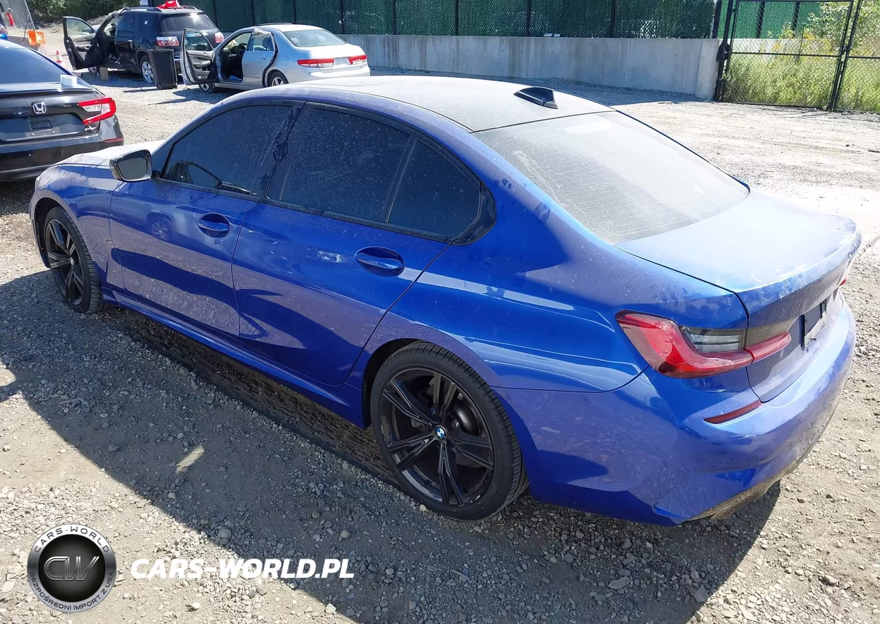 2021 BMW 330I xDrive VIN:3MW5R7J04M8B57025 - 3