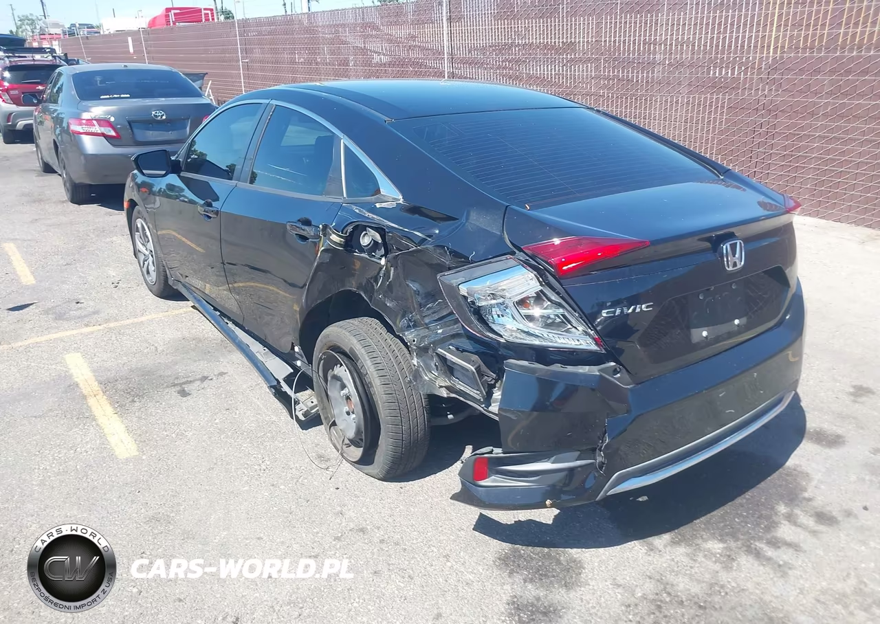 2021 Honda Civic Lx VIN:2HGFC2F60MH549421 - 3