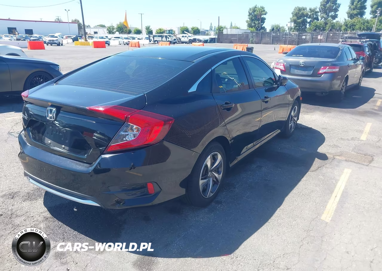 2021 Honda Civic Lx VIN:2HGFC2F60MH549421 - 4