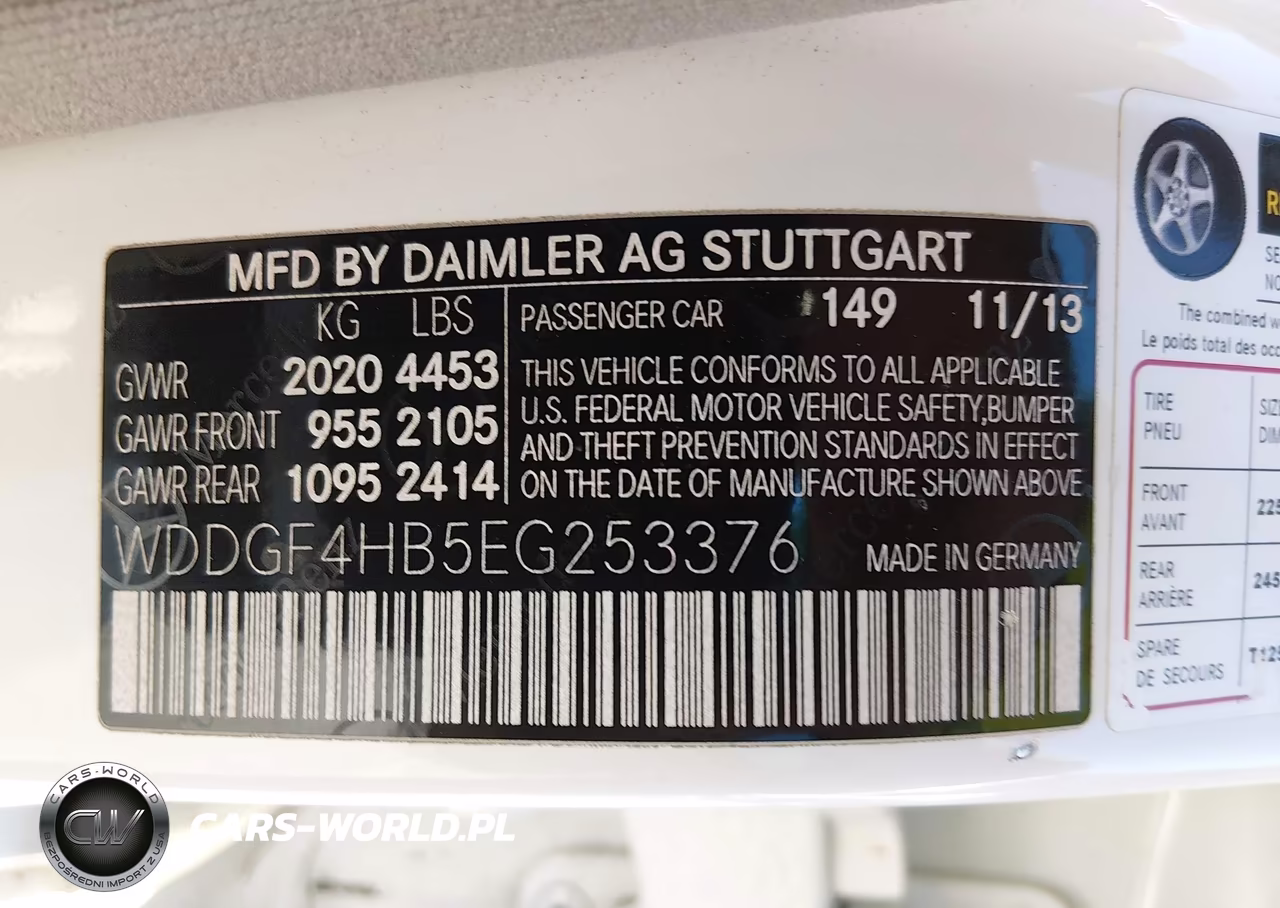 2014 Mercedes-Benz C 250 Sport VIN:WDDGF4HB5EG253376 - 9