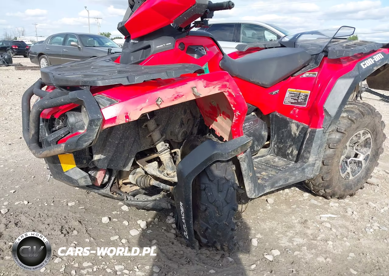 2014 Can-Am Outlander 650 Xt VIN:3JBLKHJ17EJ000227 - 2