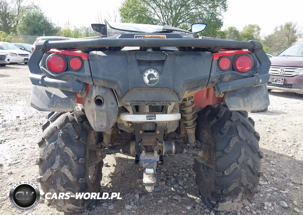 2014 Can-Am Outlander 650 Xt VIN:3JBLKHJ17EJ000227 - 6