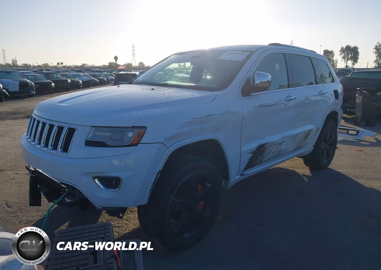 2014 Jeep Grand Cherokee Overland VIN:1C4RJECG5EC164487 - 2