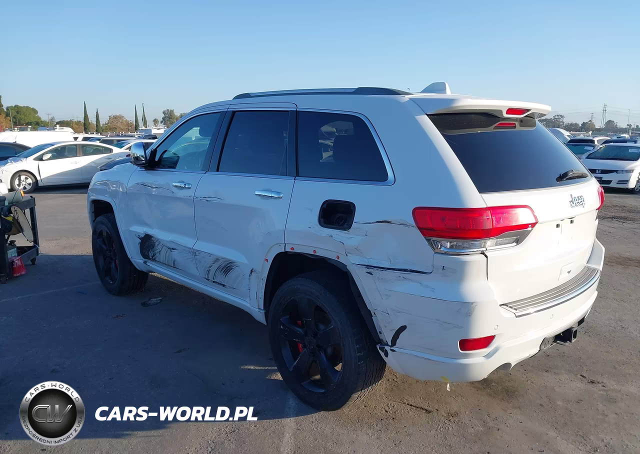 2014 Jeep Grand Cherokee Overland VIN:1C4RJECG5EC164487 - 3