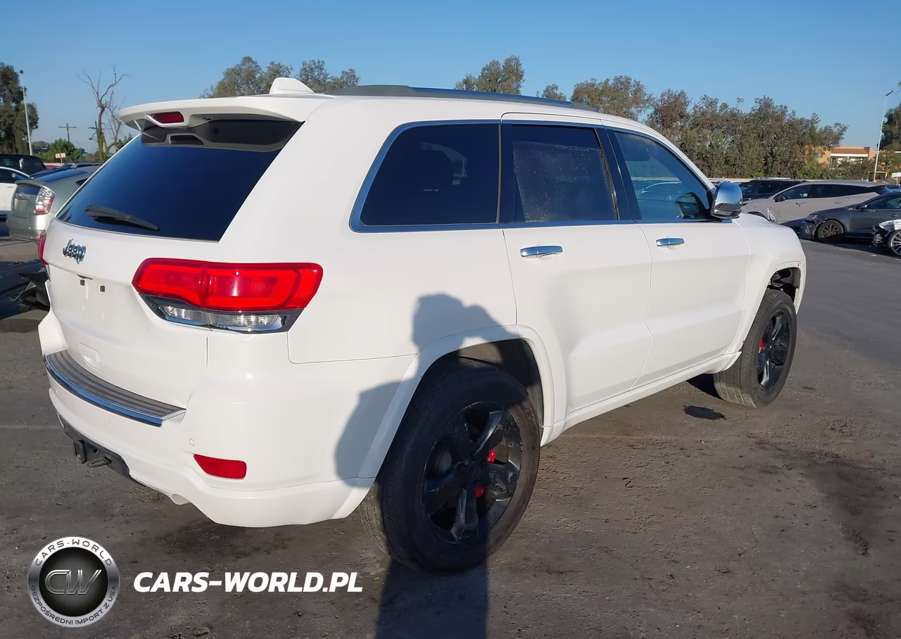 2014 Jeep Grand Cherokee Overland VIN:1C4RJECG5EC164487 - 4