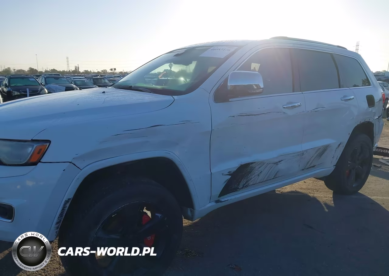 2014 Jeep Grand Cherokee Overland VIN:1C4RJECG5EC164487 - 6