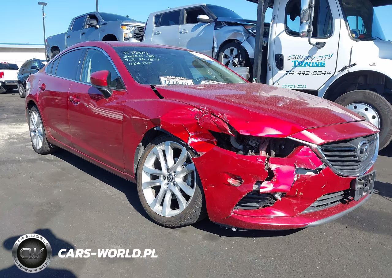 2017 Mazda Mazda6 Touring VIN:JM1GL1V55H1130751 - 1