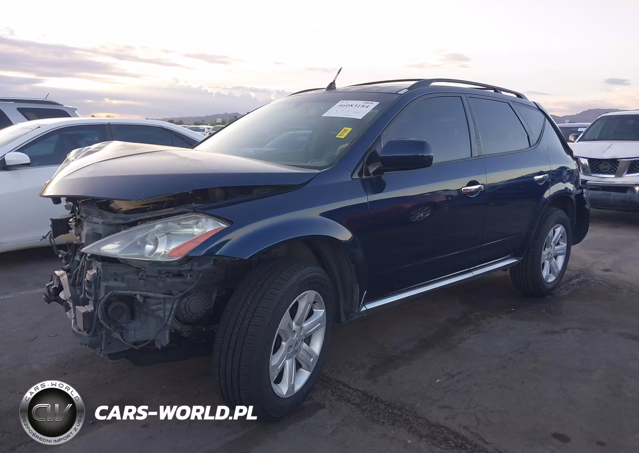 2006 Nissan Murano Sl VIN:JN8AZ08T86W414615 - 2