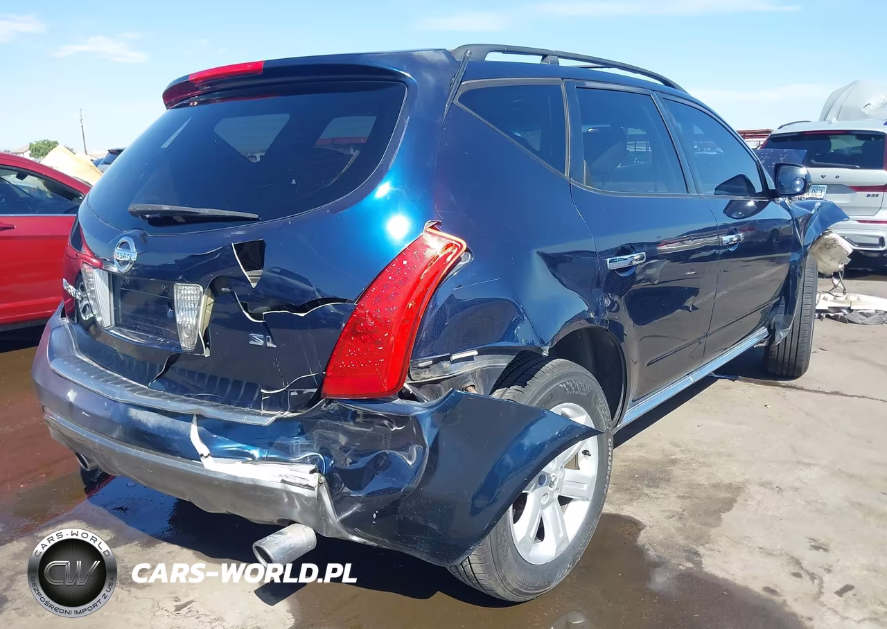 2006 Nissan Murano Sl VIN:JN8AZ08T86W414615 - 4