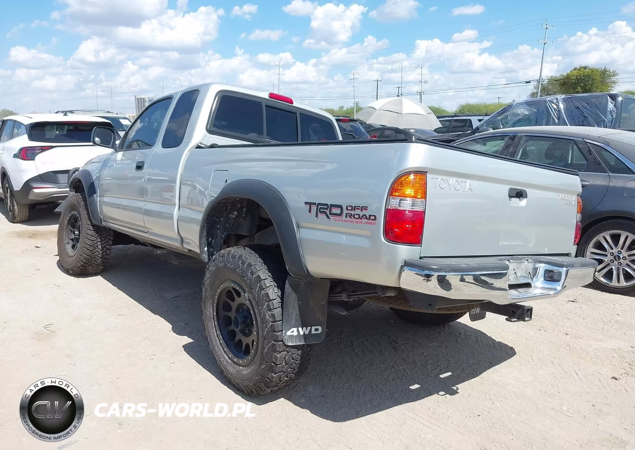 2002 Toyota Tacoma Base V6 VIN:5TEWN72N62Z134348 - 3