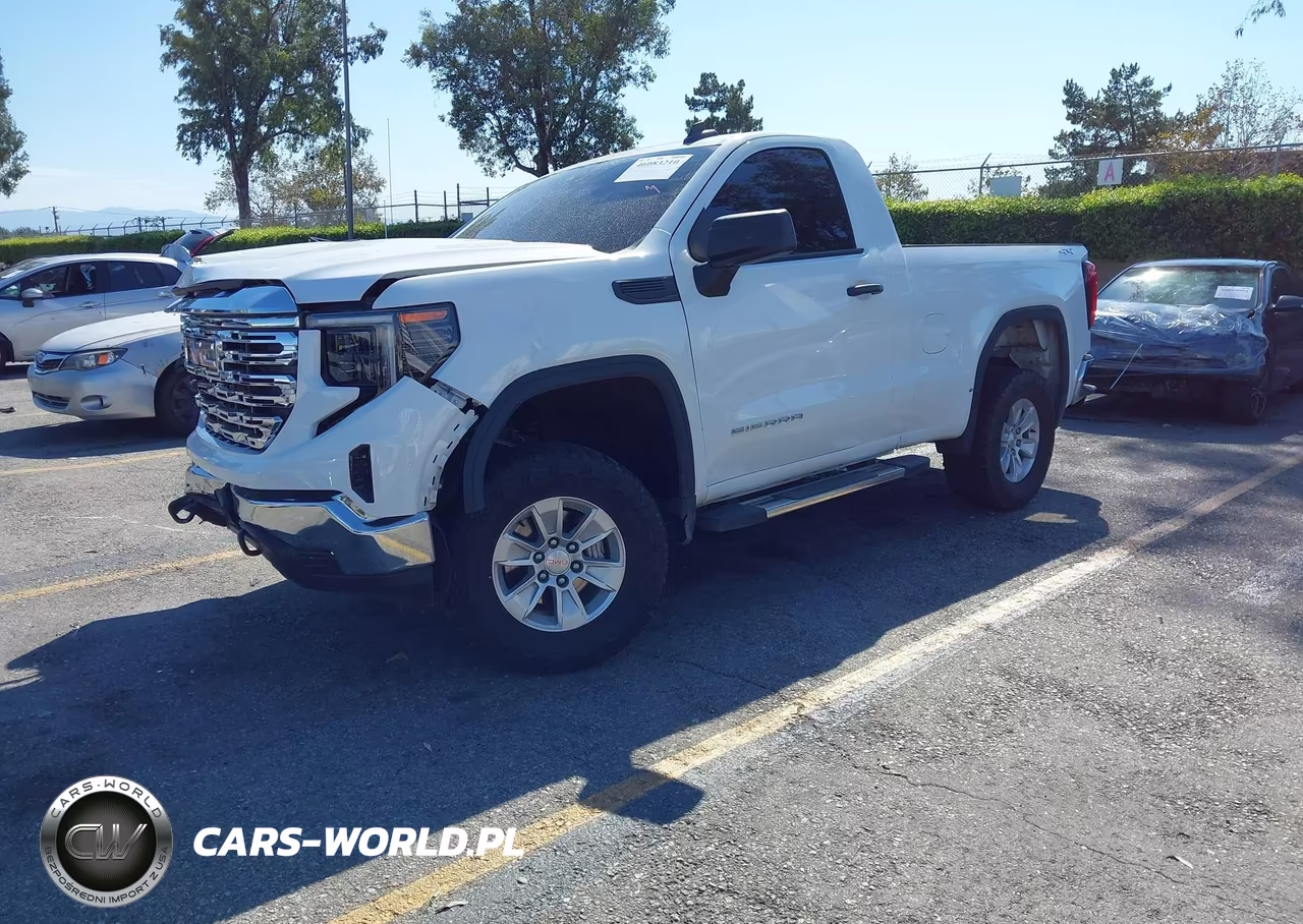 2024 GMC Sierra 1500 4Wd Standard Box Pro VIN:3GTNUAEK8RG313512 - 2