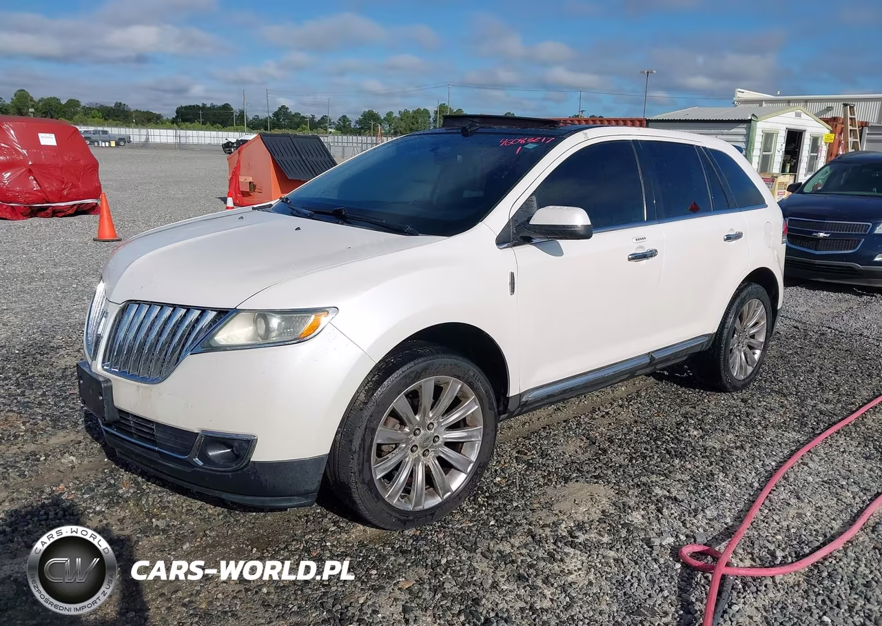 2011 Lincoln Mkx VIN:2LMDJ8JK9BBJ30342 - 2