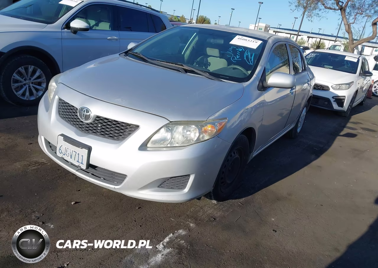 2010 Toyota Corolla Le VIN:1NXBU4EE1AZ191703 - 2