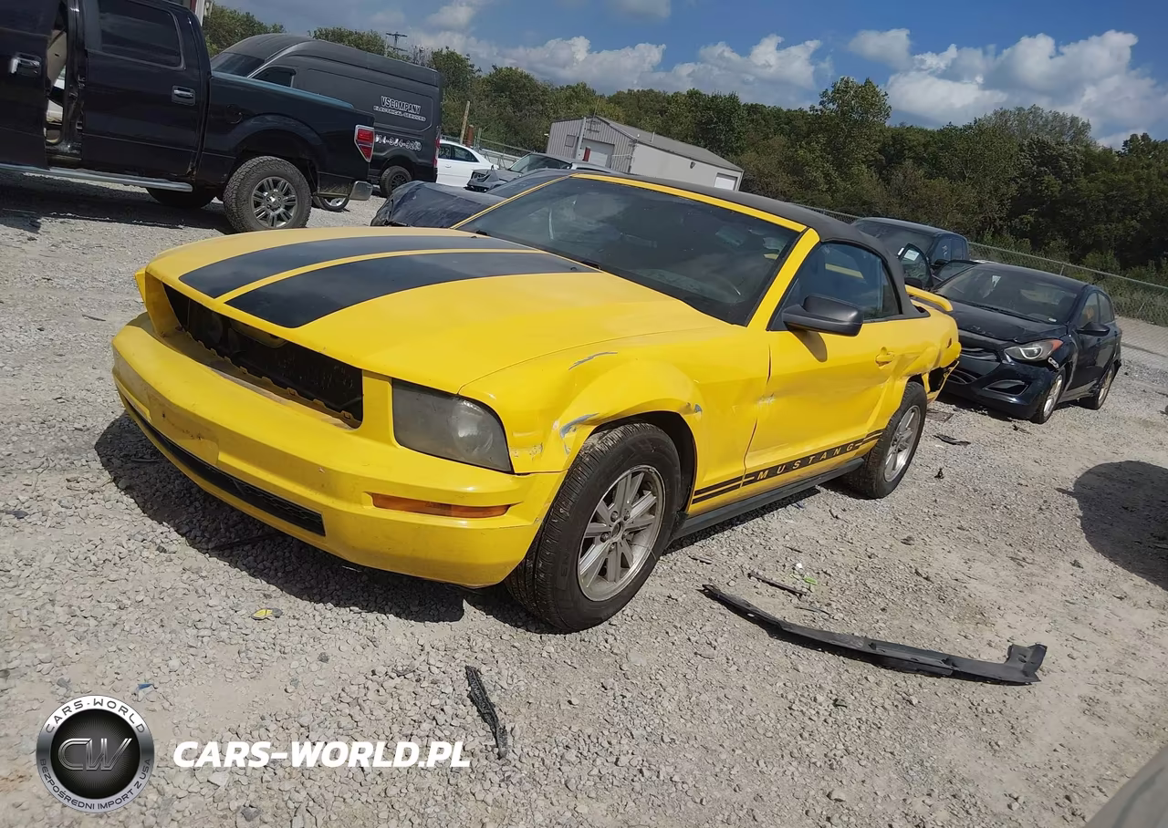 2006 Ford Mustang V6 VIN:1ZVFT84N965110575 - 2