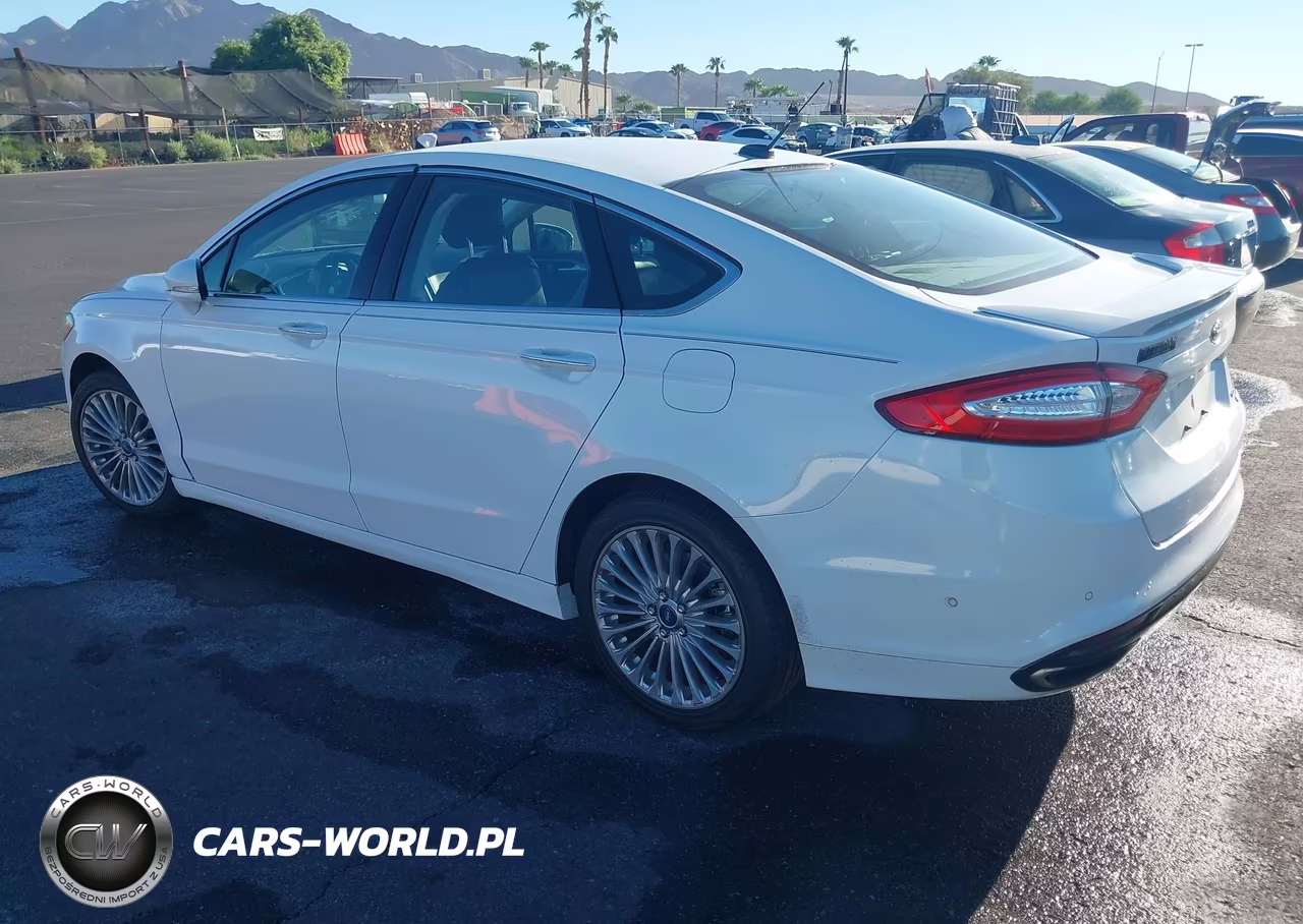 2014 Ford Fusion Titanium VIN:3FA6P0K92ER201803 - 3