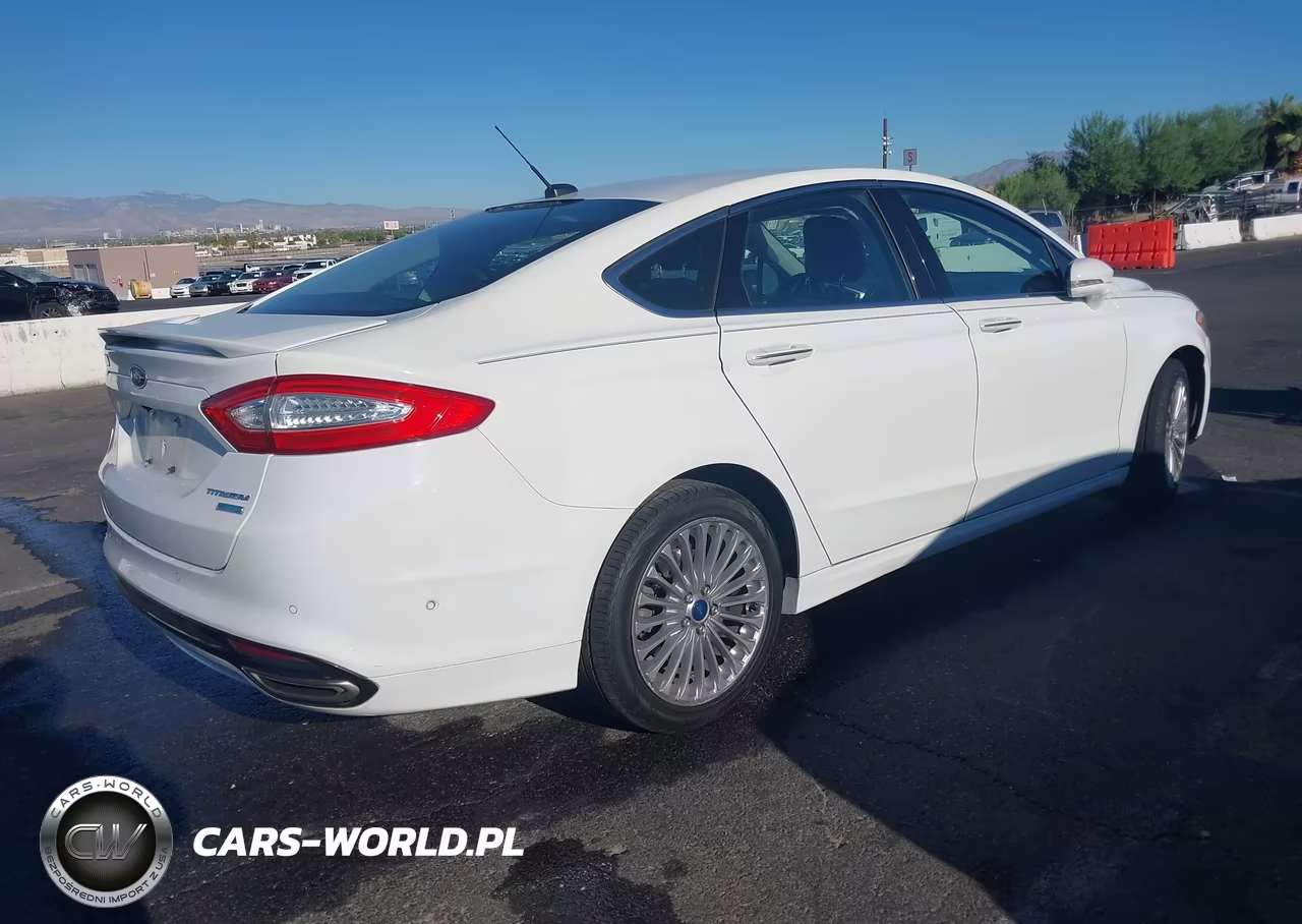 2014 Ford Fusion Titanium VIN:3FA6P0K92ER201803 - 4