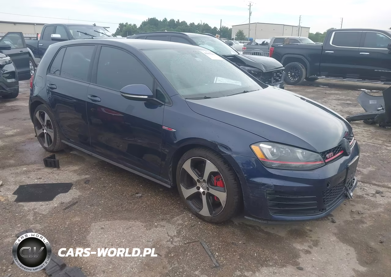 2015 Volkswagen Golf Gti 2.0T Se W-Performance Package 4-Door VIN:3VW447AUXFM097937 - 1