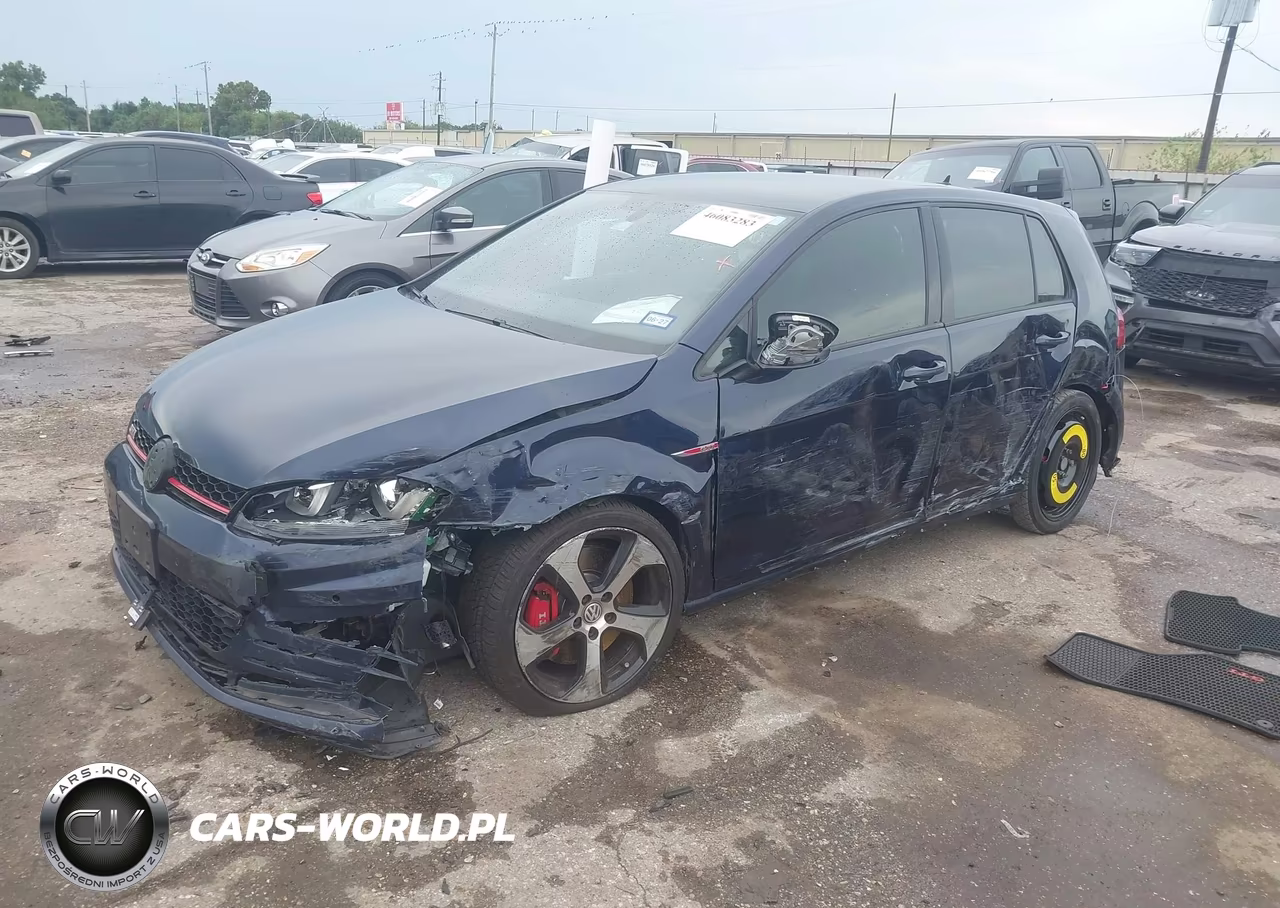 2015 Volkswagen Golf Gti 2.0T Se W-Performance Package 4-Door VIN:3VW447AUXFM097937 - 2