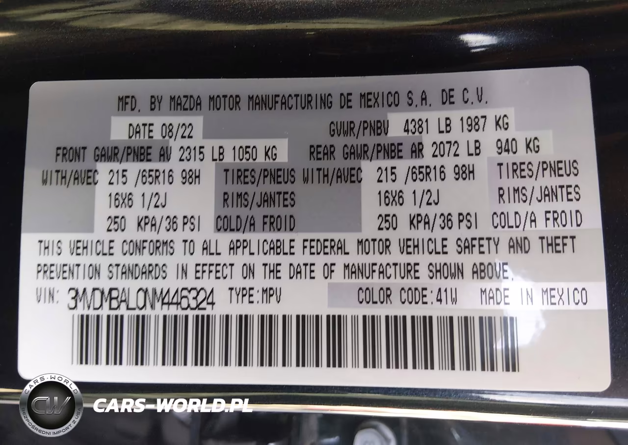 2022 Mazda Cx-30 2.5 S VIN:3MVDMBAL0NM446324 - 9