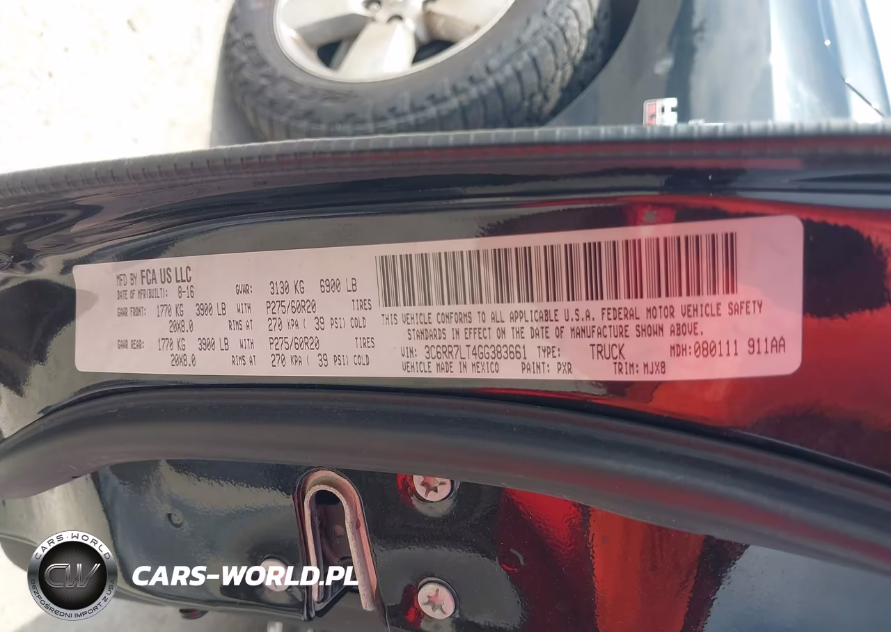 2016 Ram 1500 Big Horn VIN:3C6RR7LT4GG383661 - 8