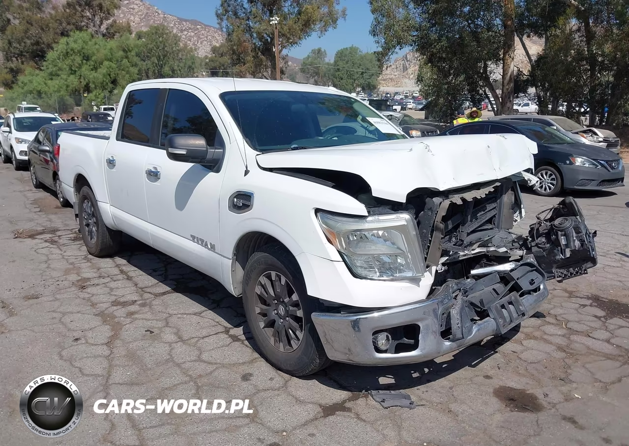 2017 Nissan Titan Sv VIN:1N6AA1EK6HN529191 - 1