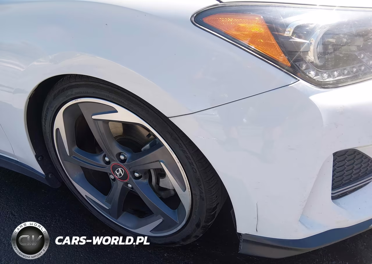 2019 Hyundai Veloster Turbo VIN:KMHTH6ABXKU020384 - 18