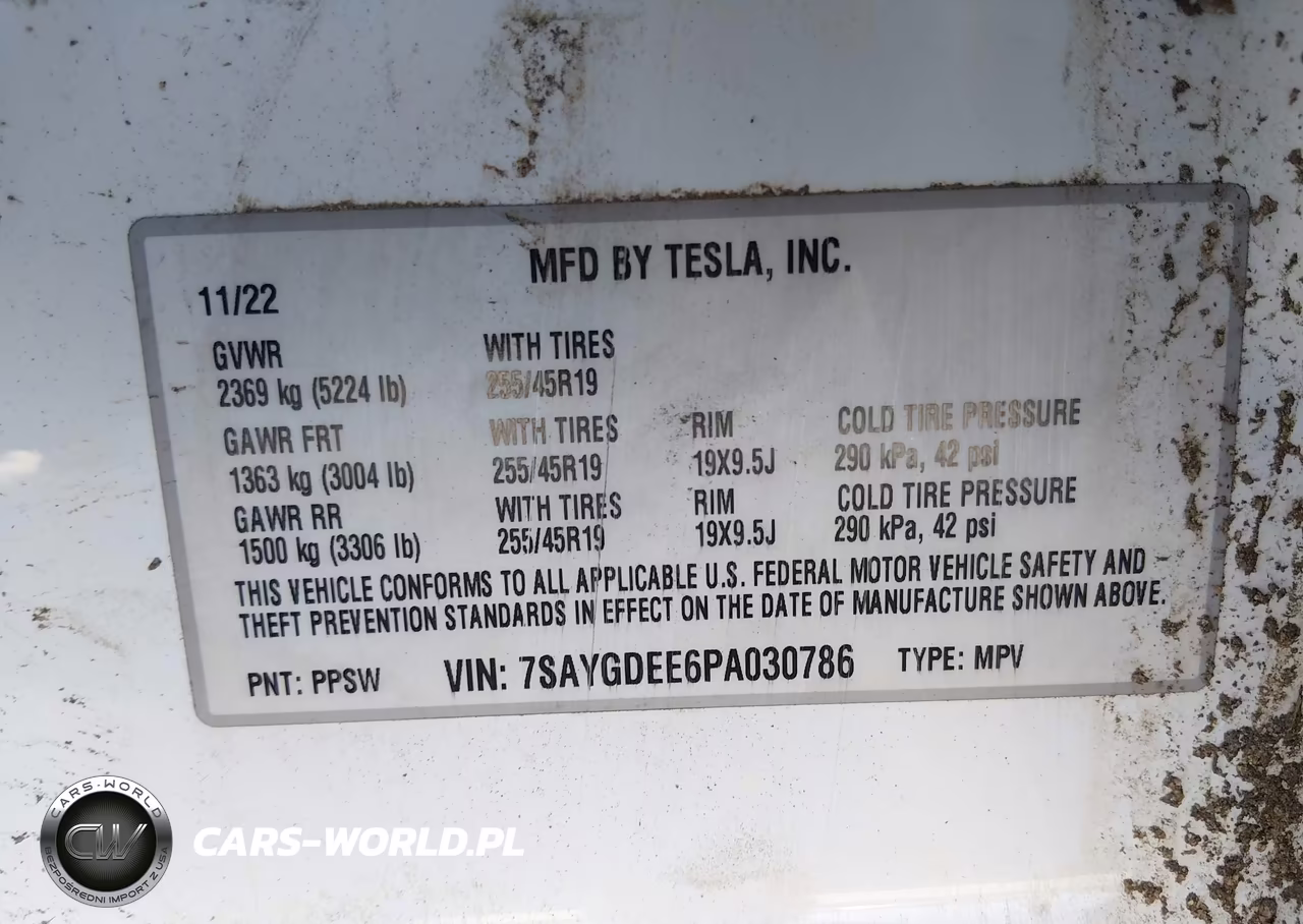 2023 Tesla Model Y Awd-Long Range Dual Motor All-Wheel Drive VIN:7SAYGDEE6PA030786 - 9