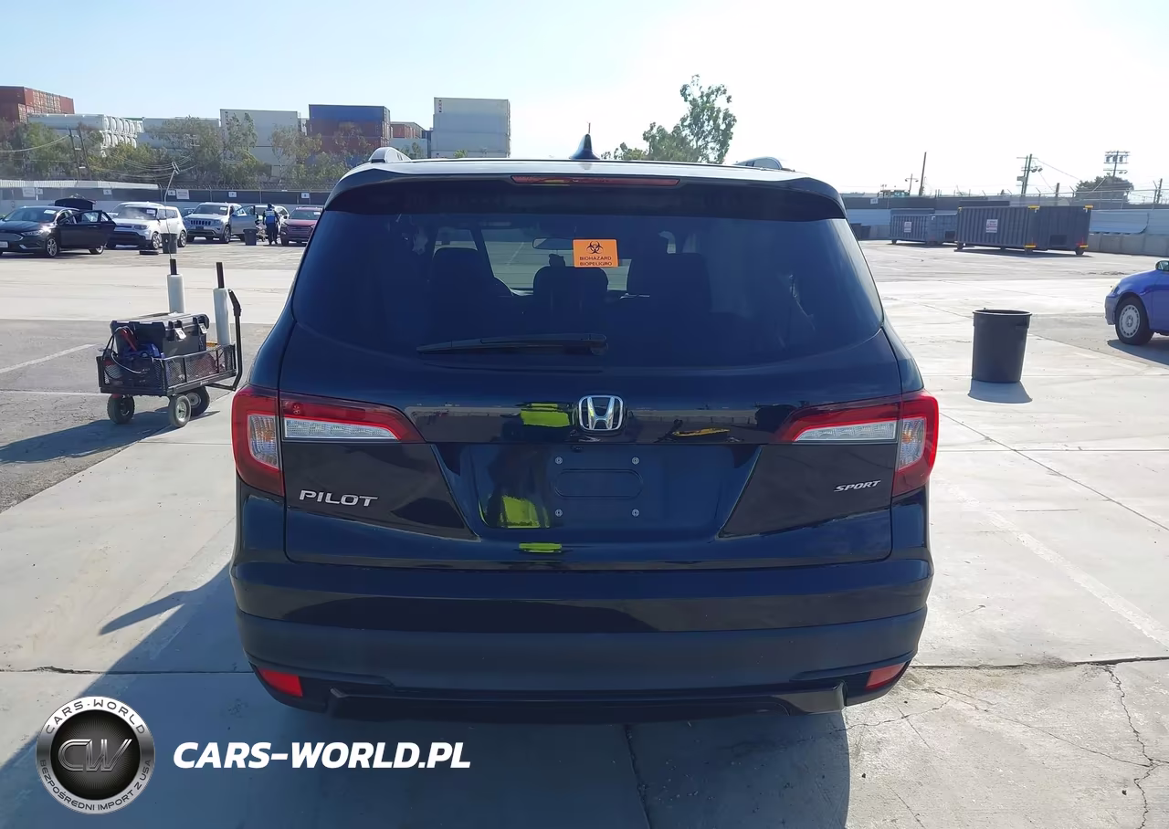 2022 Honda Pilot 2Wd Sport VIN:5FNYF5H34NB035193 - 17