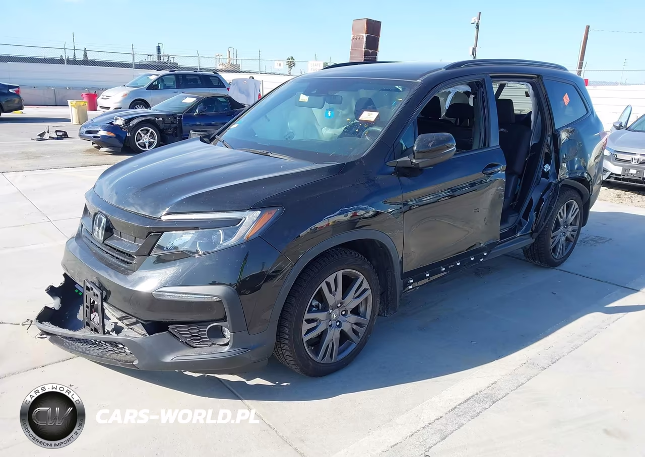 2022 Honda Pilot 2Wd Sport VIN:5FNYF5H34NB035193 - 2